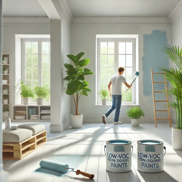 Opt for Low-VOC and Non-Toxic Paints